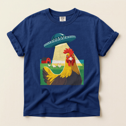 Chicken UFO Abduction - True Navy