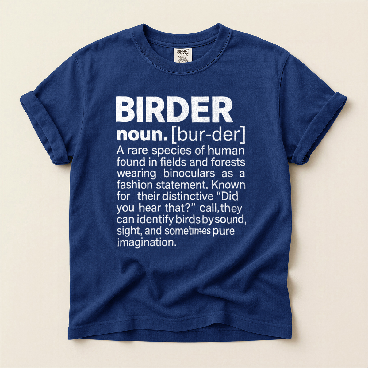 Birder Definition Noun - True Navy