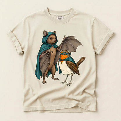 Caped Bat Robin - Ivory