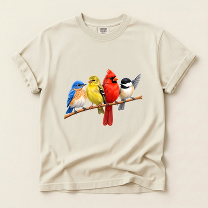 Four Branch Songbirds - Ivory