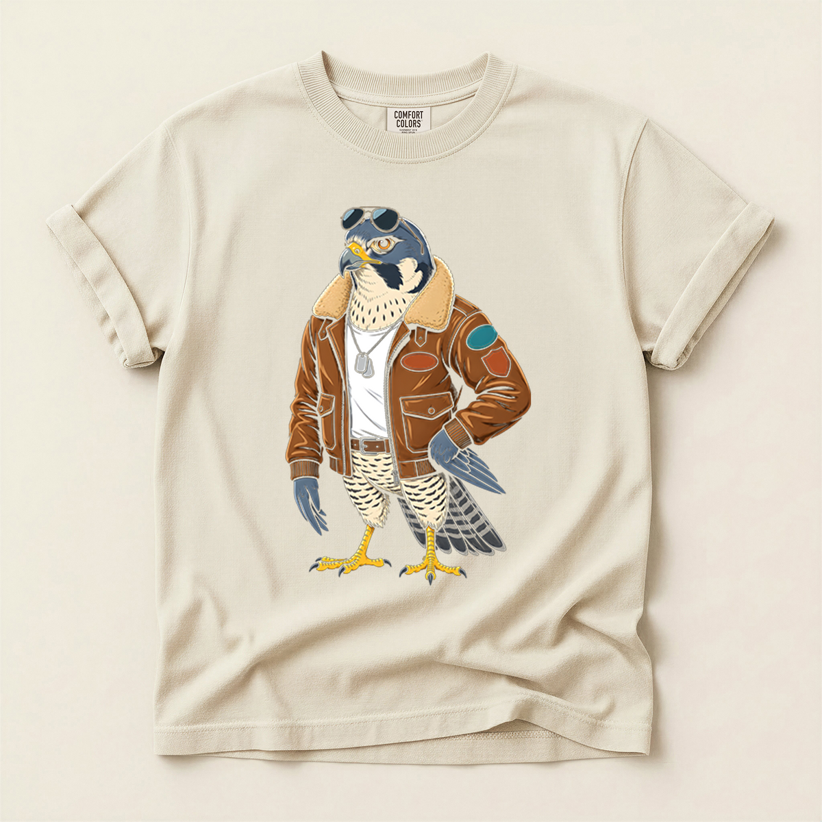 Falcon Bomber Jacket - Ivory