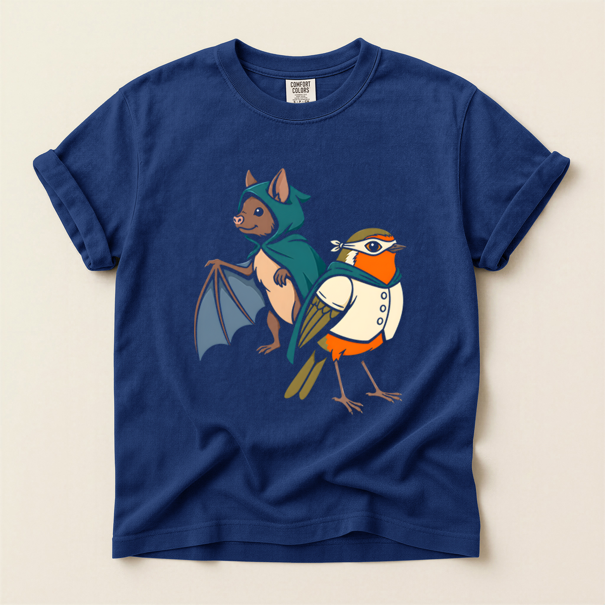 Flying Bat Robin - True Navy