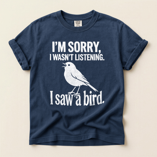 Sorry Saw Bird - Navy