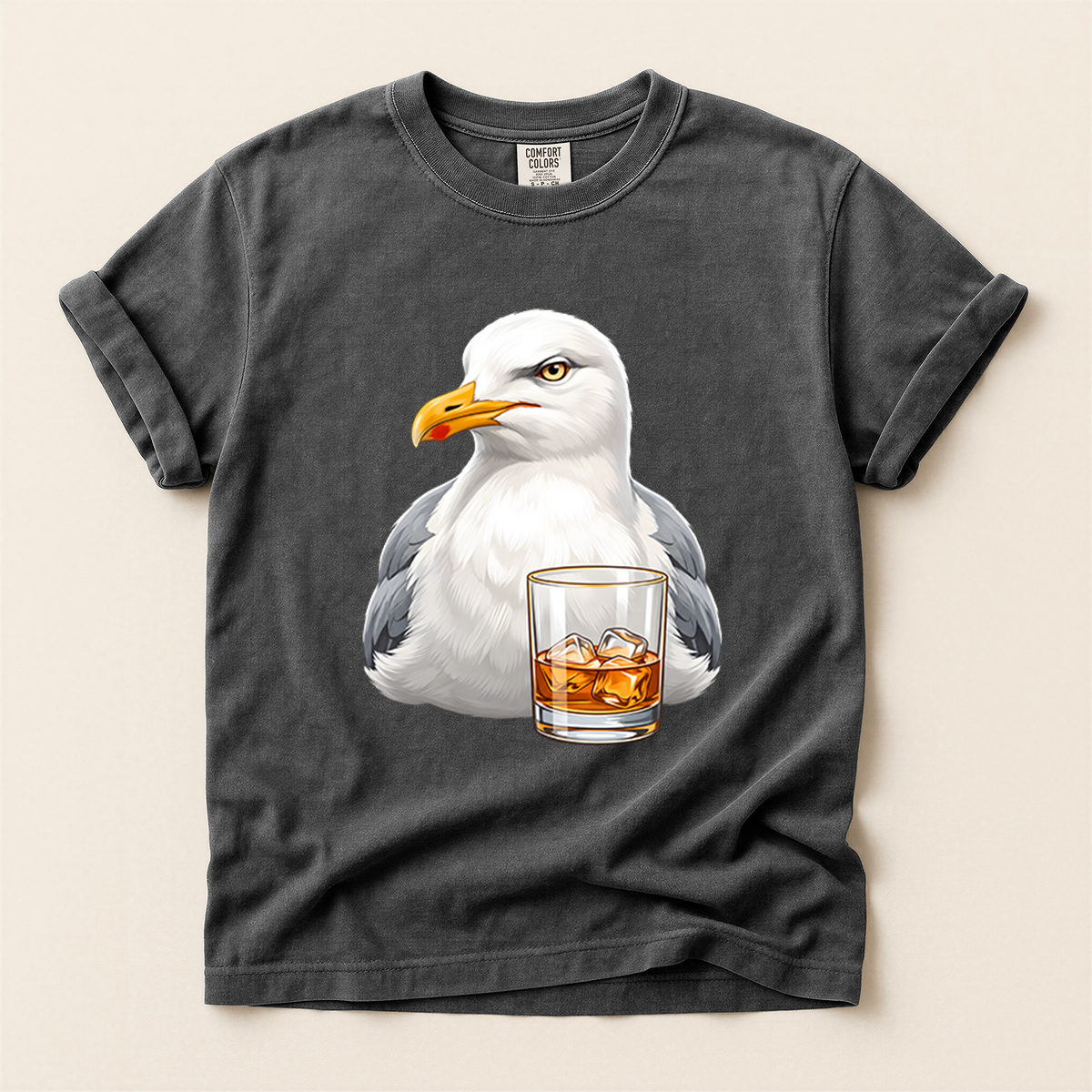 Seagull Whiskey Glass - Pepper