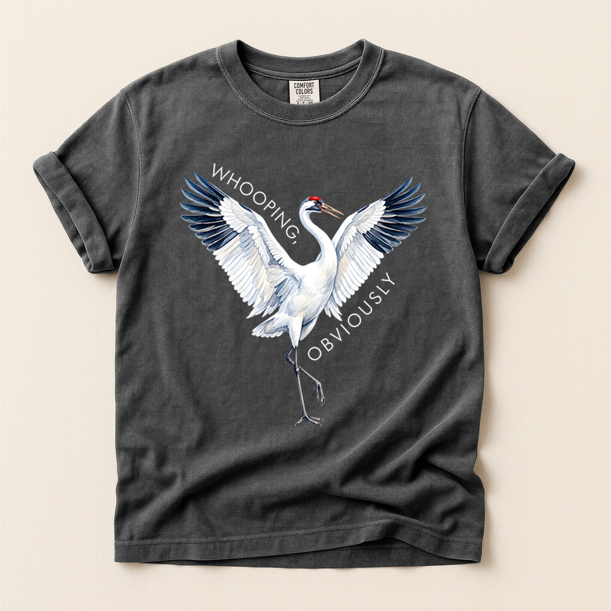 Whooping Crane Obviously - Pepper