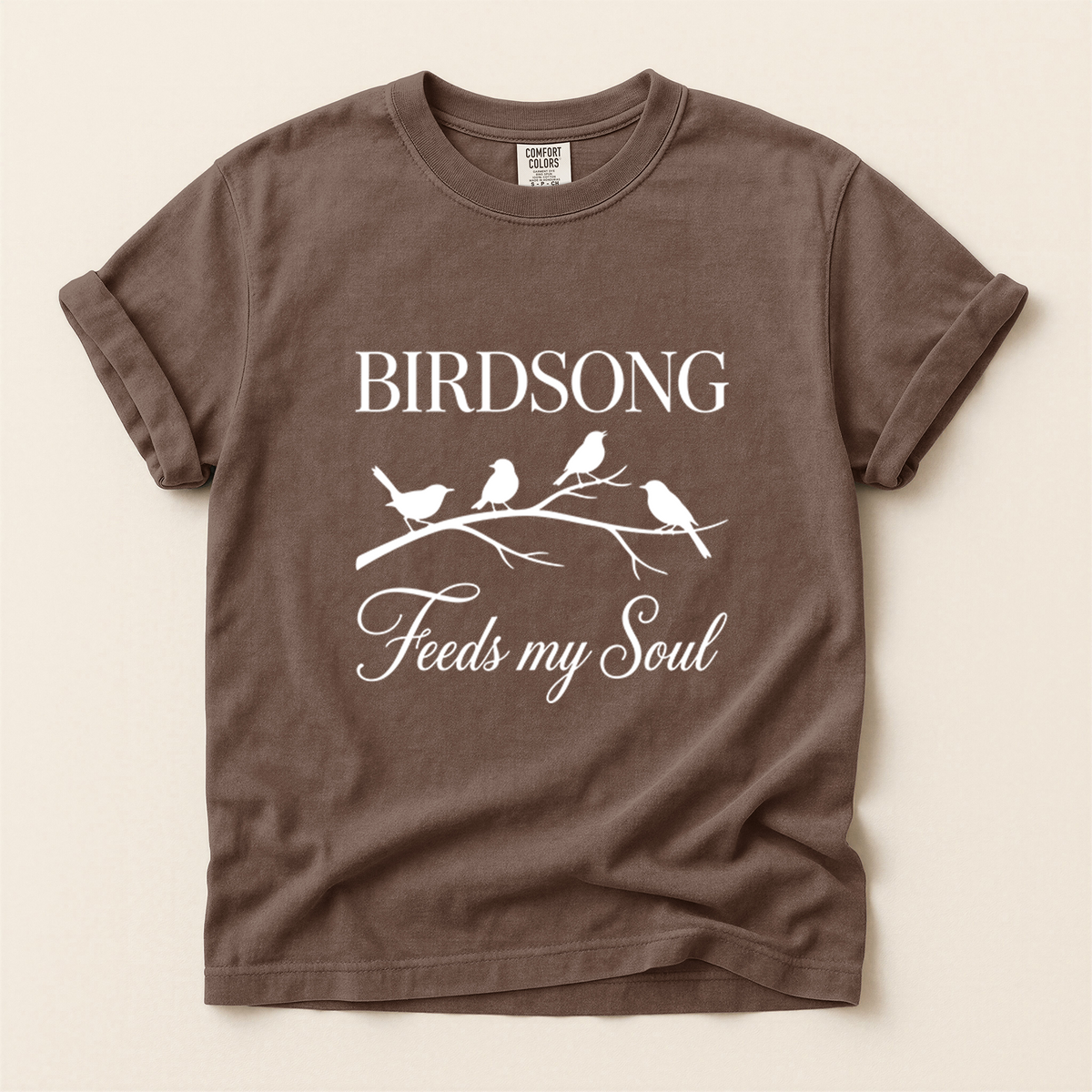 Birdsong Feeds Soul - Espresso