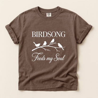 Birdsong Feeds Soul - Espresso
