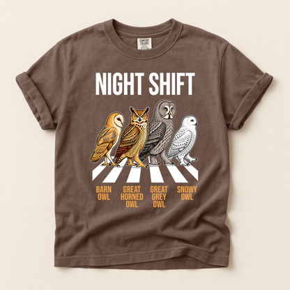 Owl Night Shift - Espresso