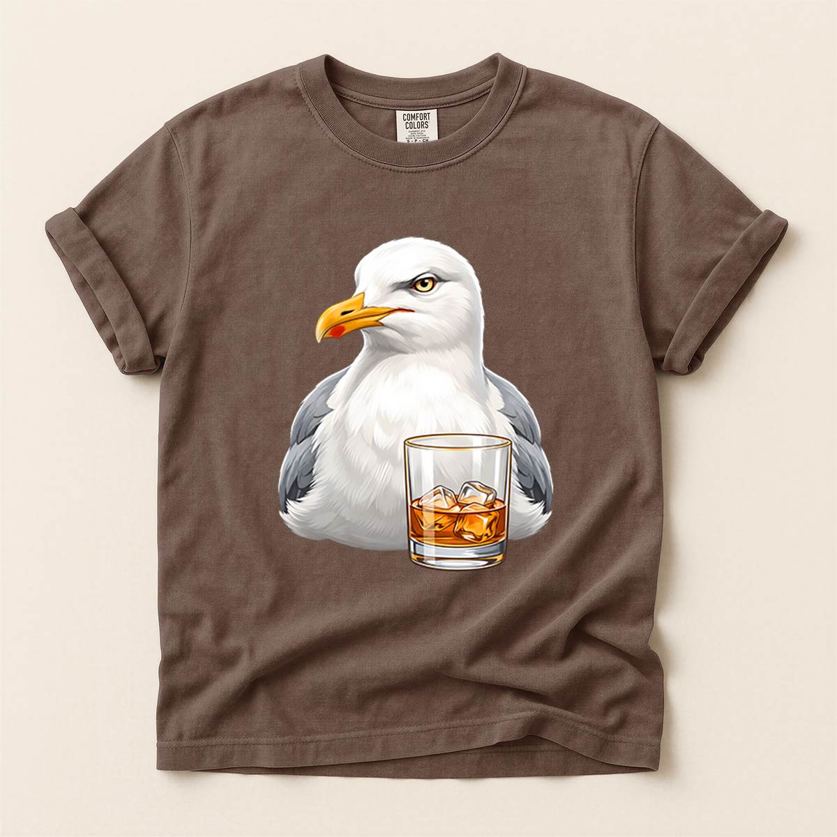 Seagull Whiskey Glass - Espresso
