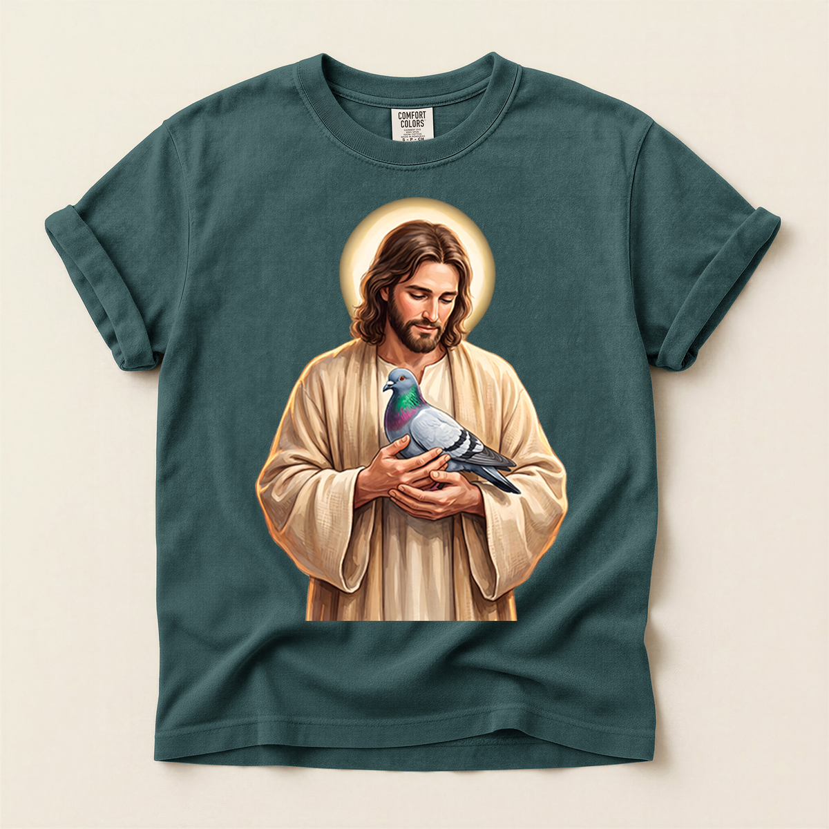 Holy Pigeon Blessing - Blue Spruce