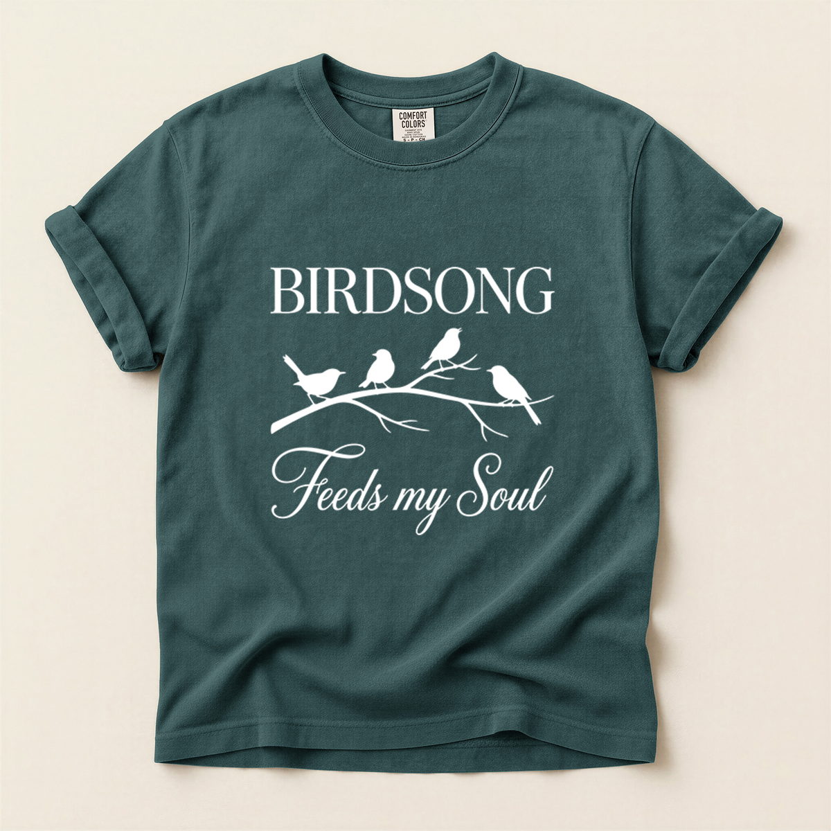 Birdsong Feeds Soul - Blue Spruce