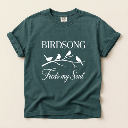 Birdsong Feeds Soul - Blue Spruce