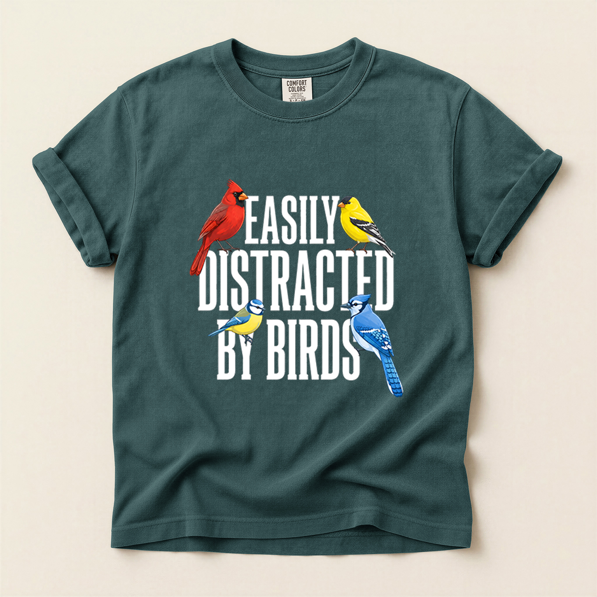 Easily Distracted Birds - Blue Spruce