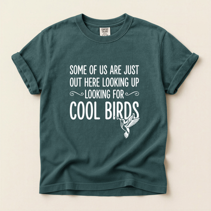 Looking Cool Birds - Blue Spruce