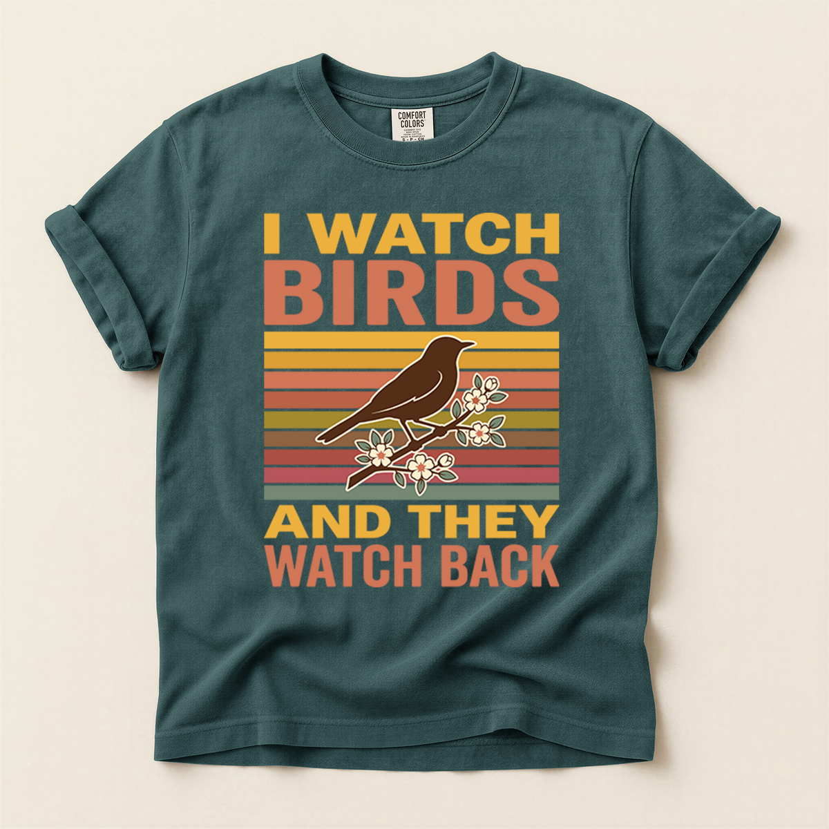 Birds Watch Back - Blue Spruce