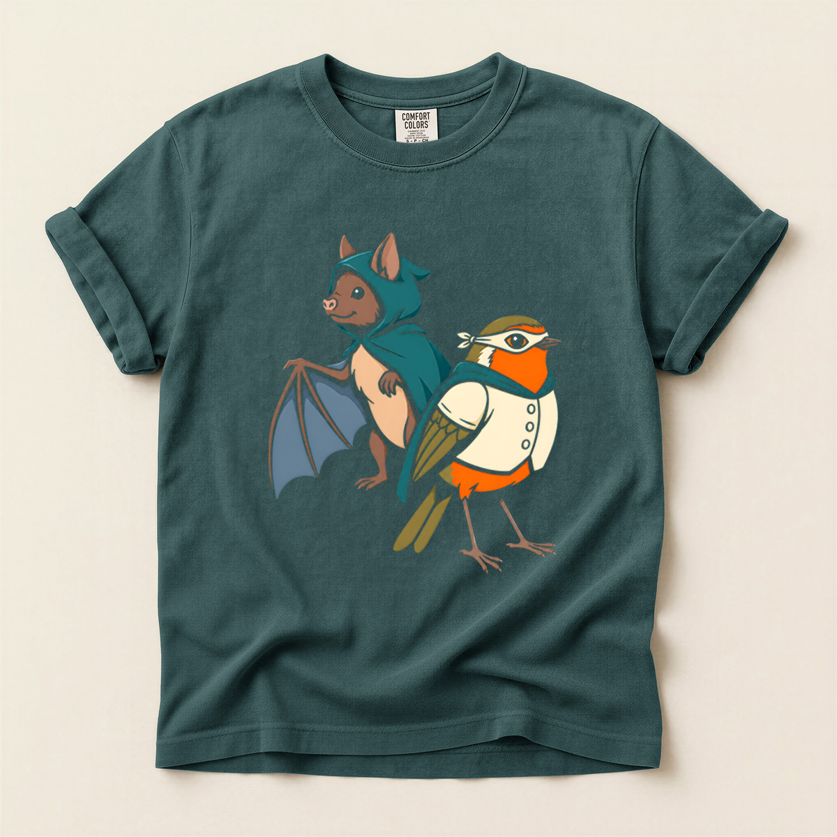 Flying Bat Robin - Blue Spruce