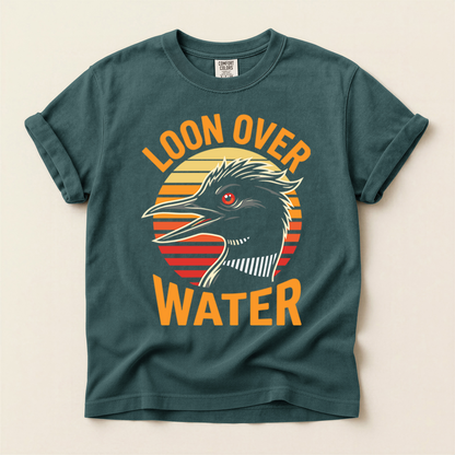 Loon Over Water - Blue Spruce