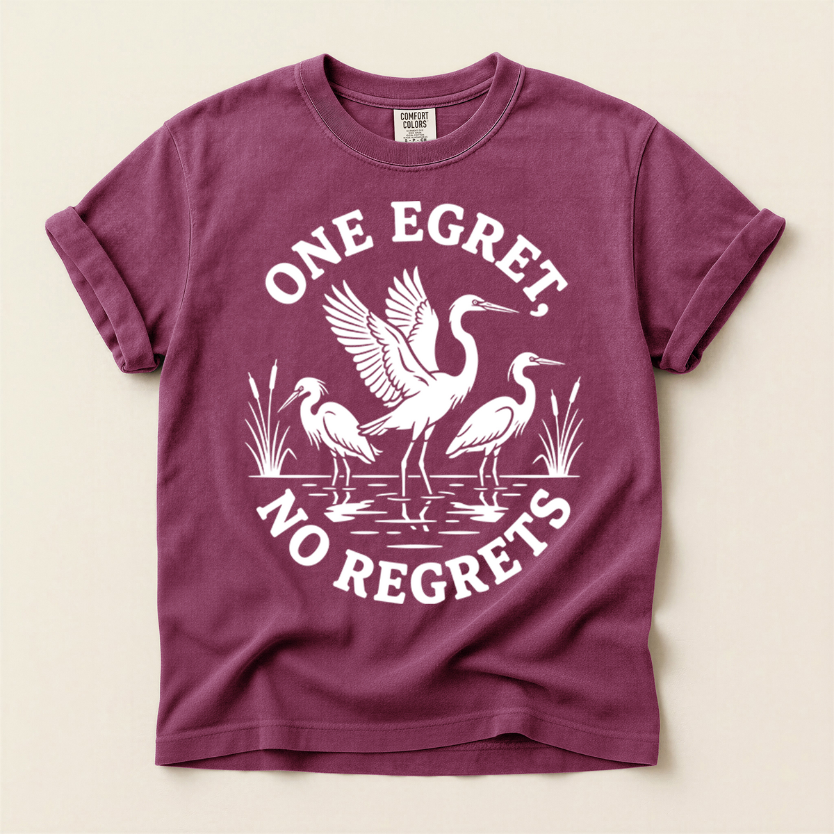 Egret No Regrets - Berry