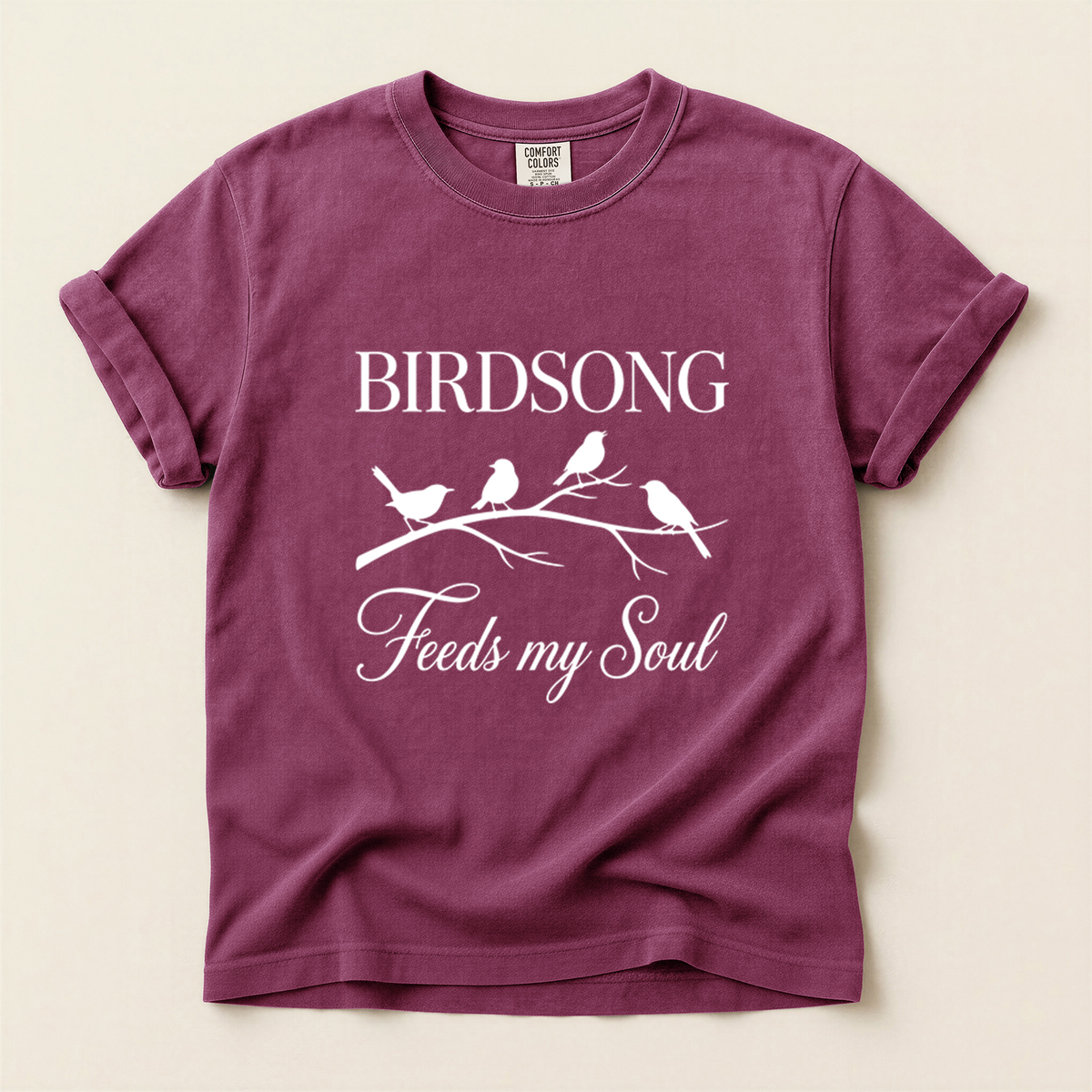 Birdsong Feeds Soul - Berry