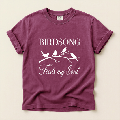 Birdsong Feeds Soul - Berry