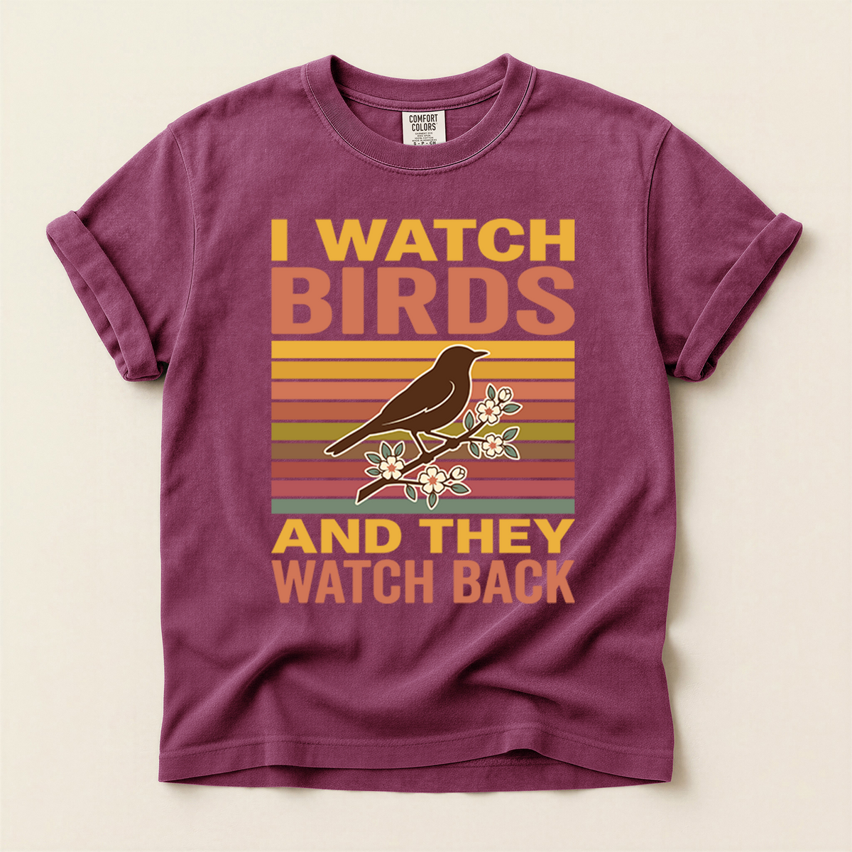 Birds Watch Back - Berry