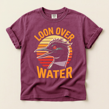 Loon Over Water - Berry
