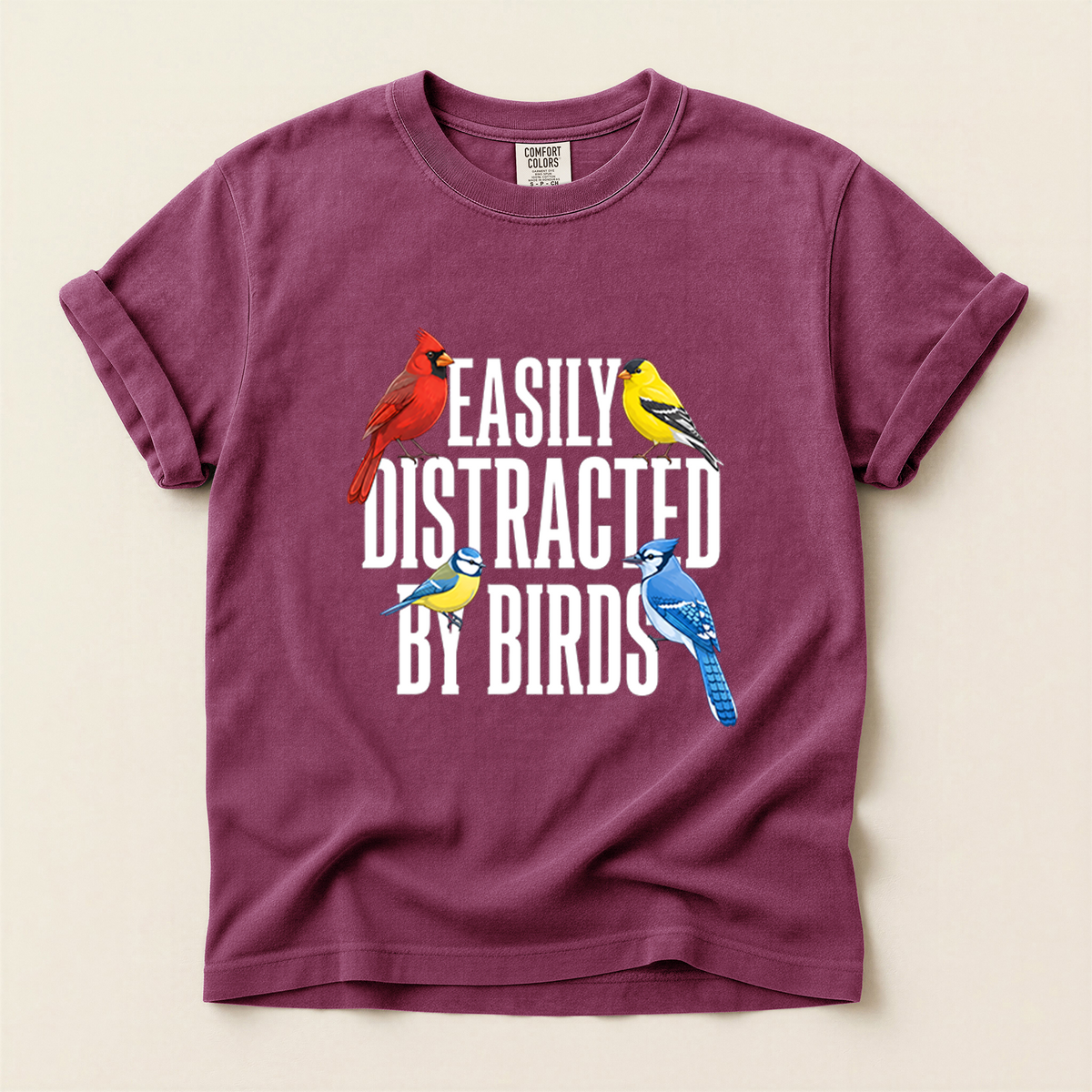 Easily Distracted Birds - Berry