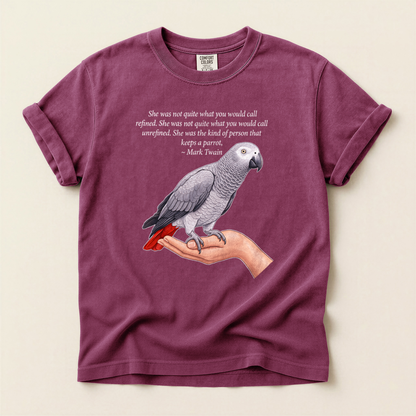 Grey Parrot Quote - Berry