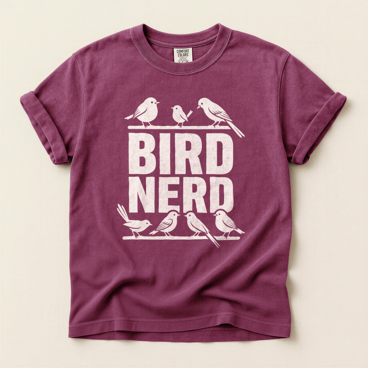 Bird Nerd Perch - Berry