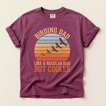 Birding Dad Cooler - Berry