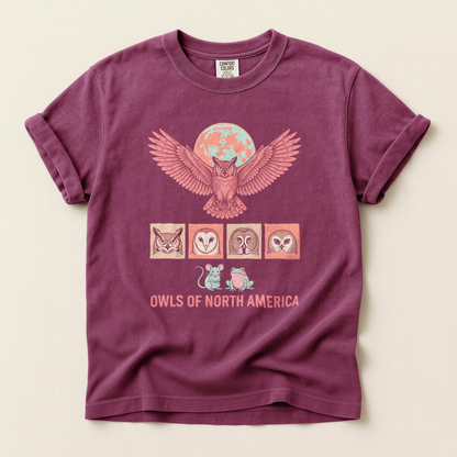 Owls North America - Berry