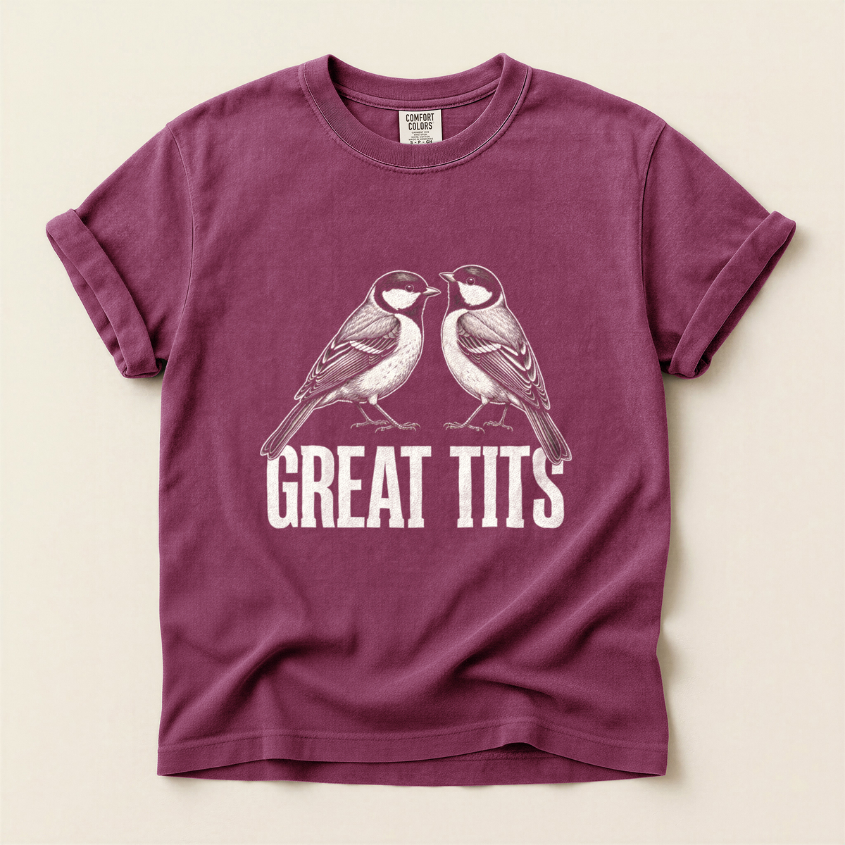 Great Tits Pair - Berry
