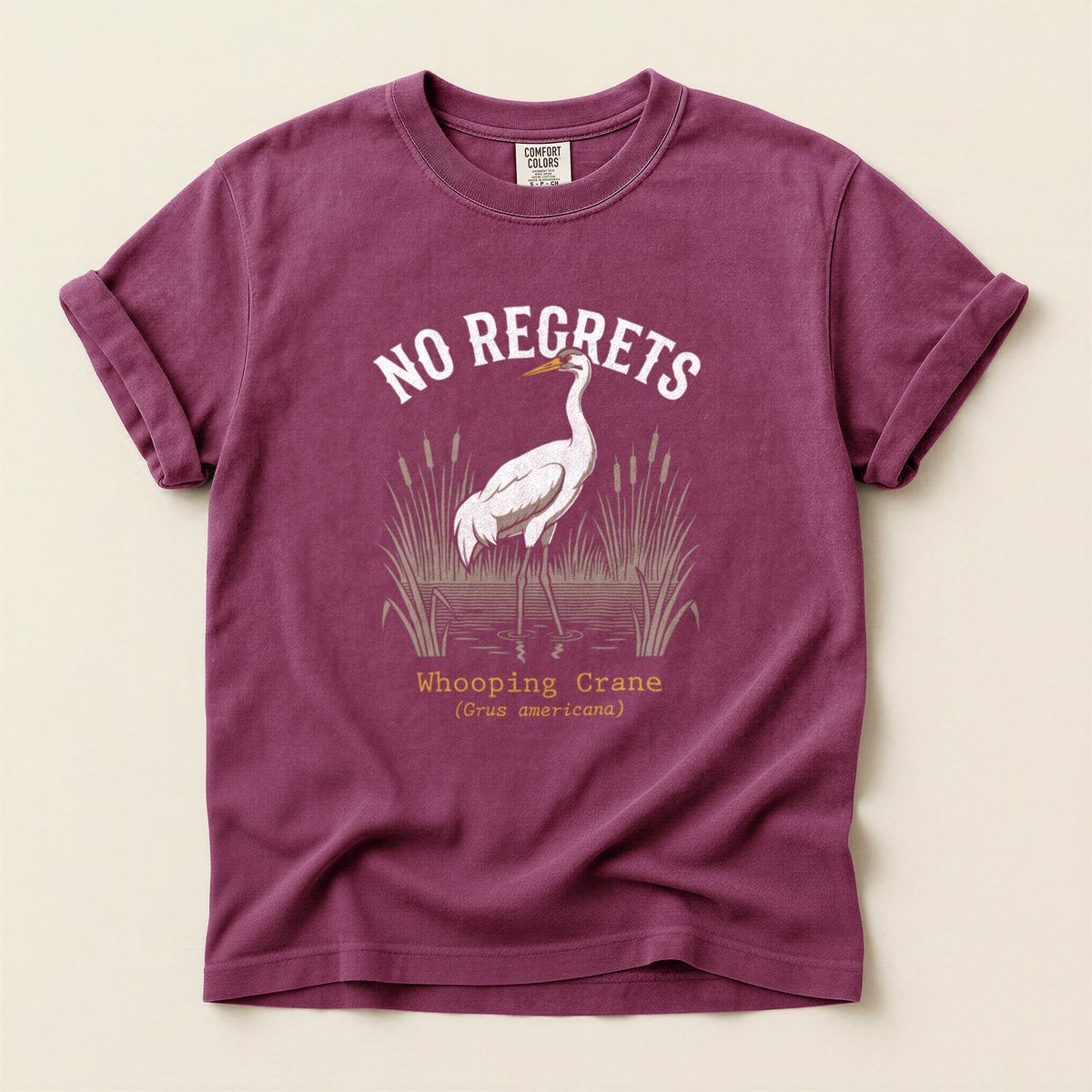 No Regrets Crane - Berry