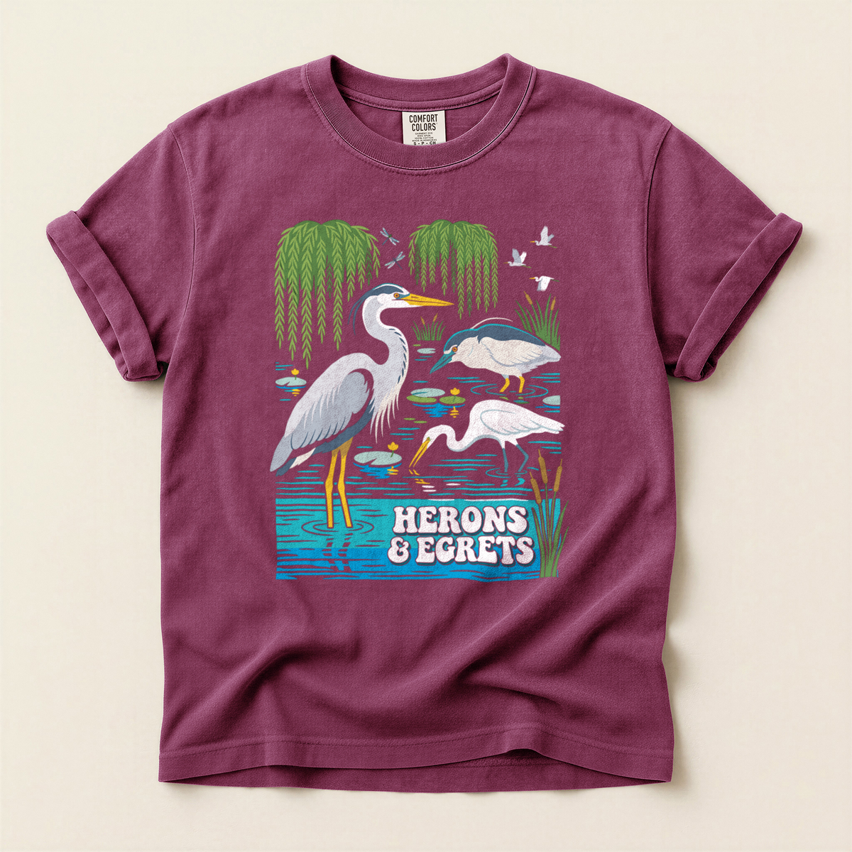 Herons And Egrets - Berry