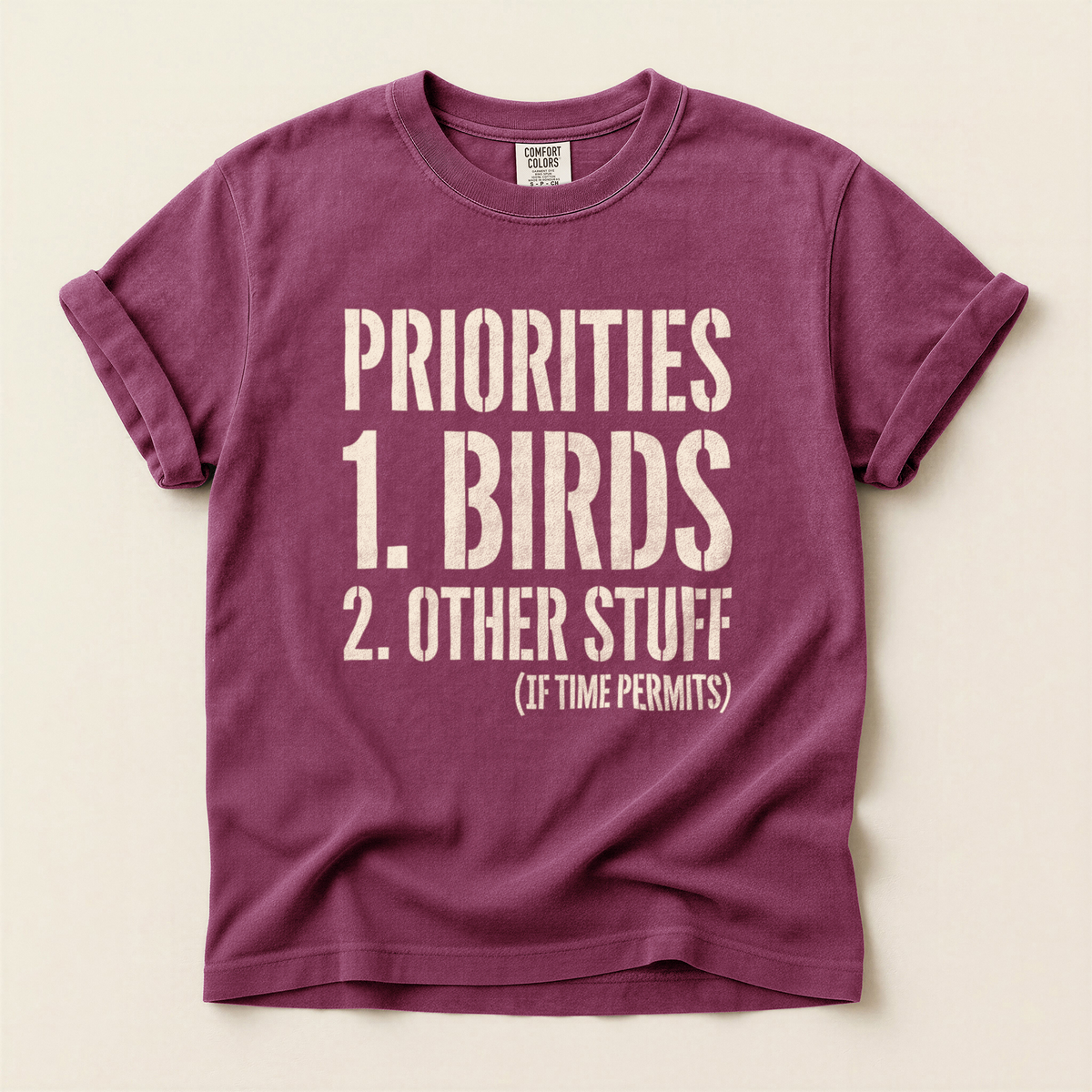 Priorities Birds First - Berry