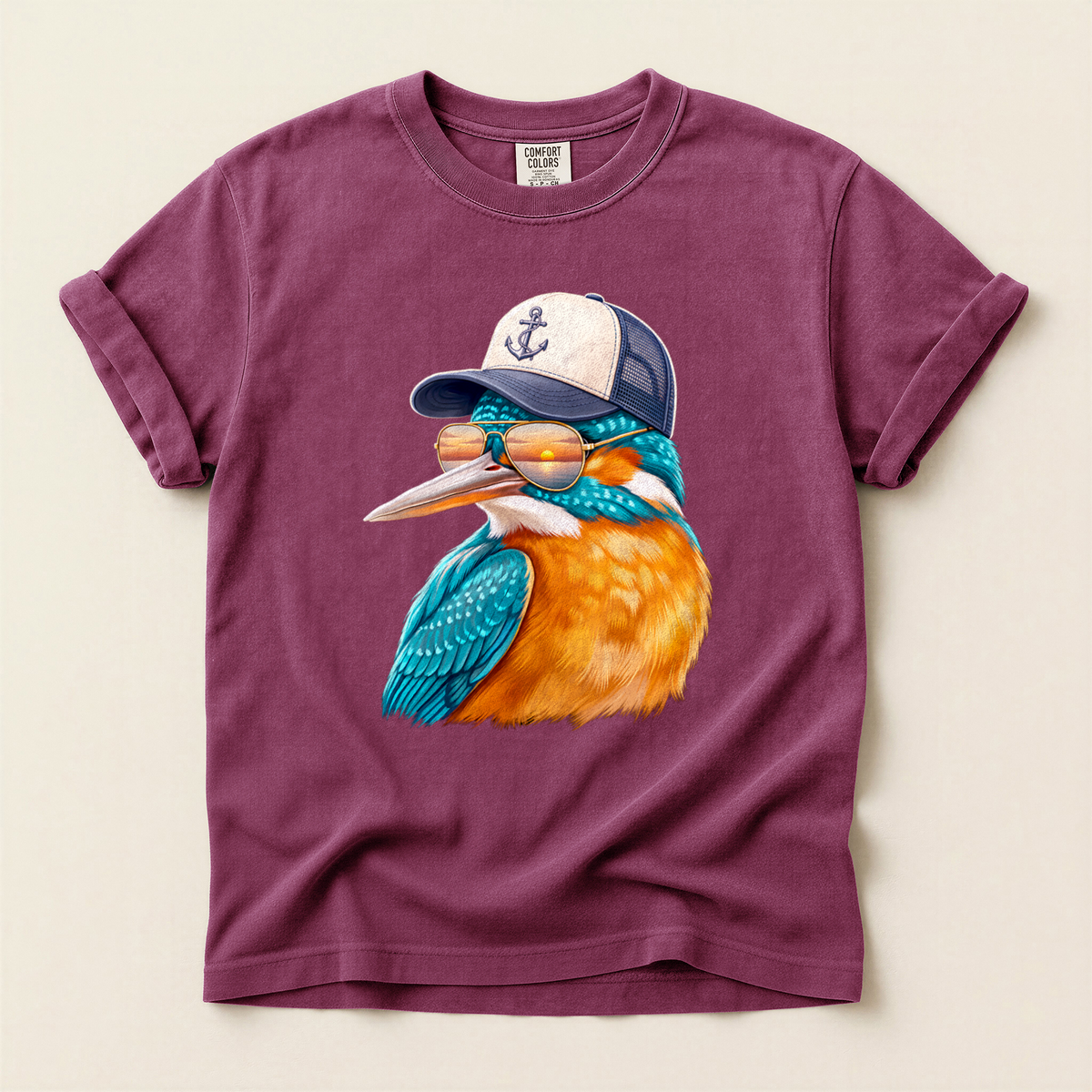 Kingfisher Trucker Cap - Berry