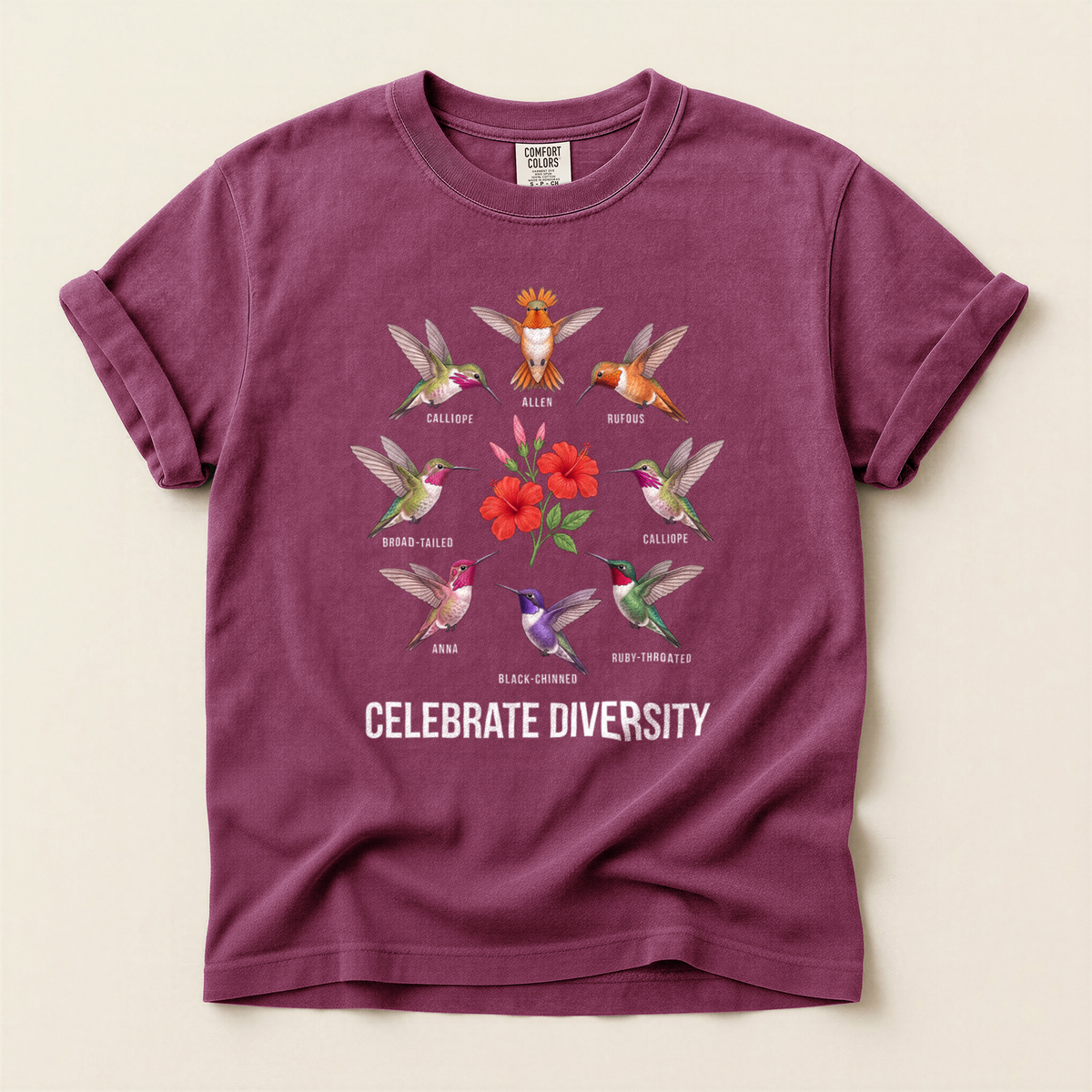 Hummingbirds Celebrate Diversity - Berry