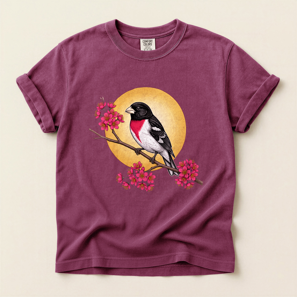 Grosbeak Cherry Blossom - Berry