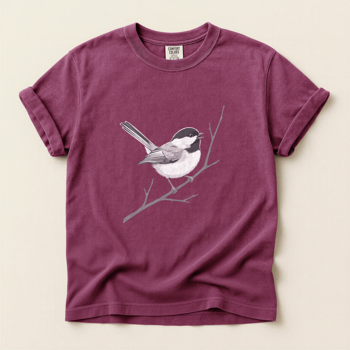 Chickadee Bare Branch - Berry