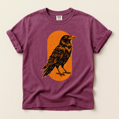 Crow Orange Panel - Berry