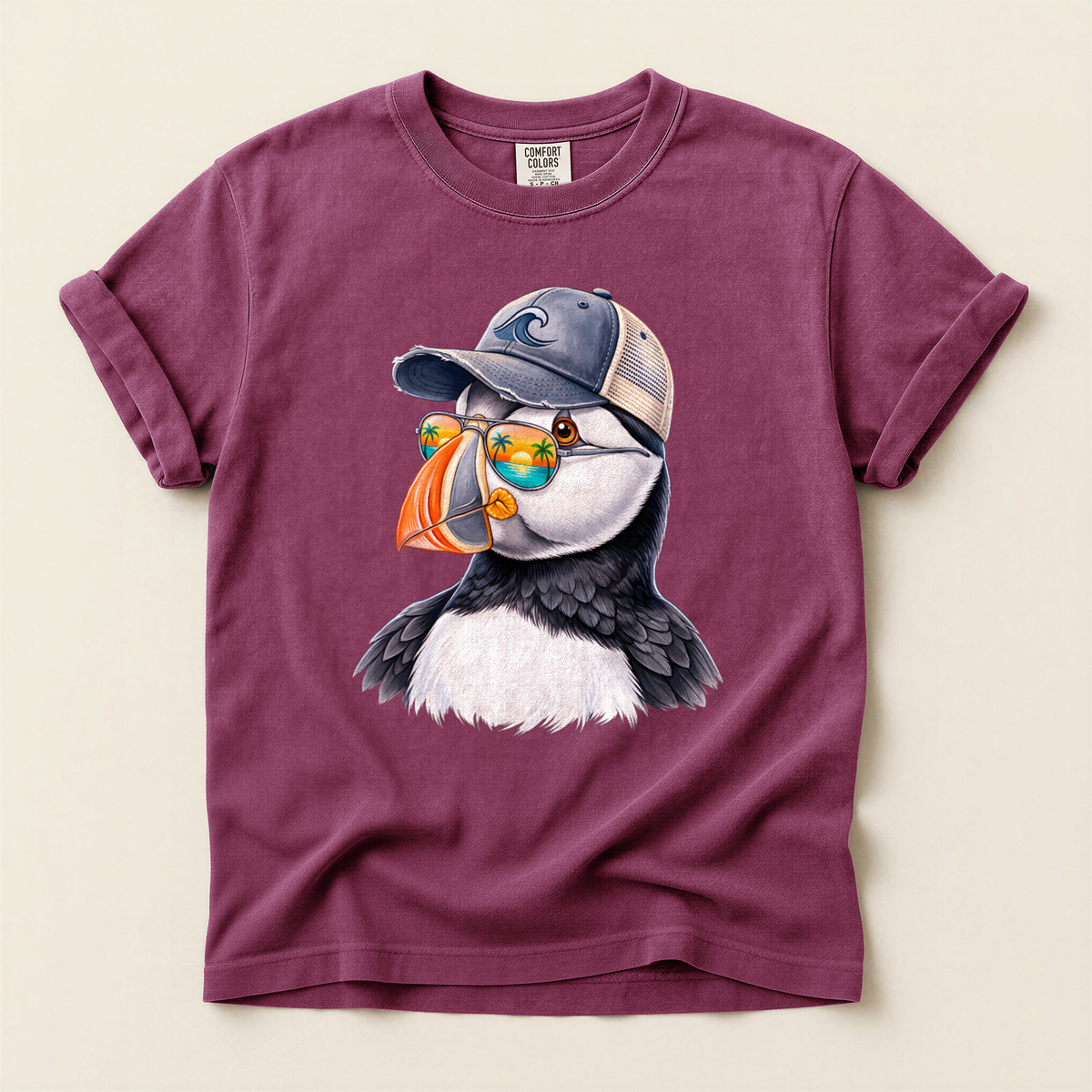 Puffin Cap Sunglasses - Berry