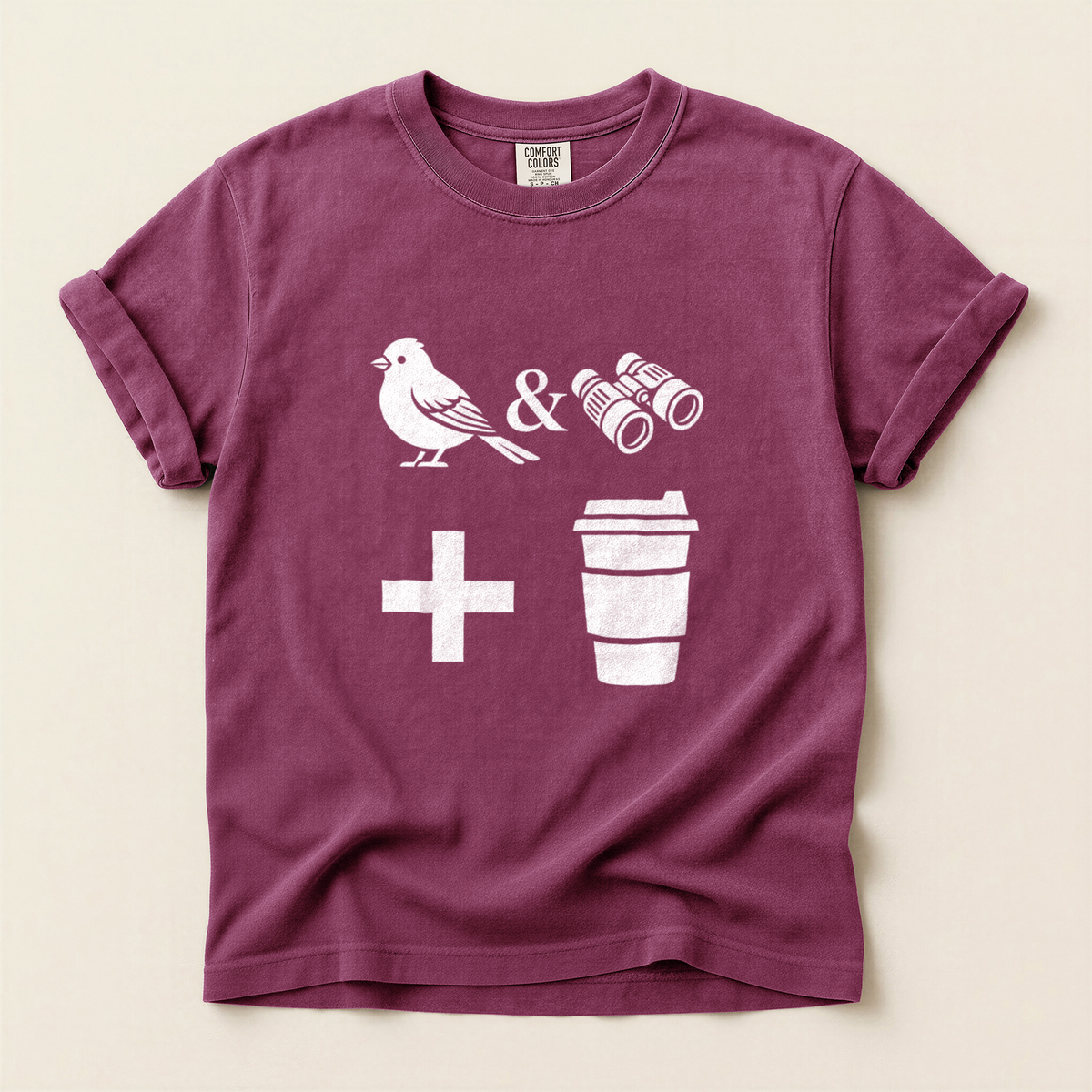 Birds Binoculars Coffee - Berry