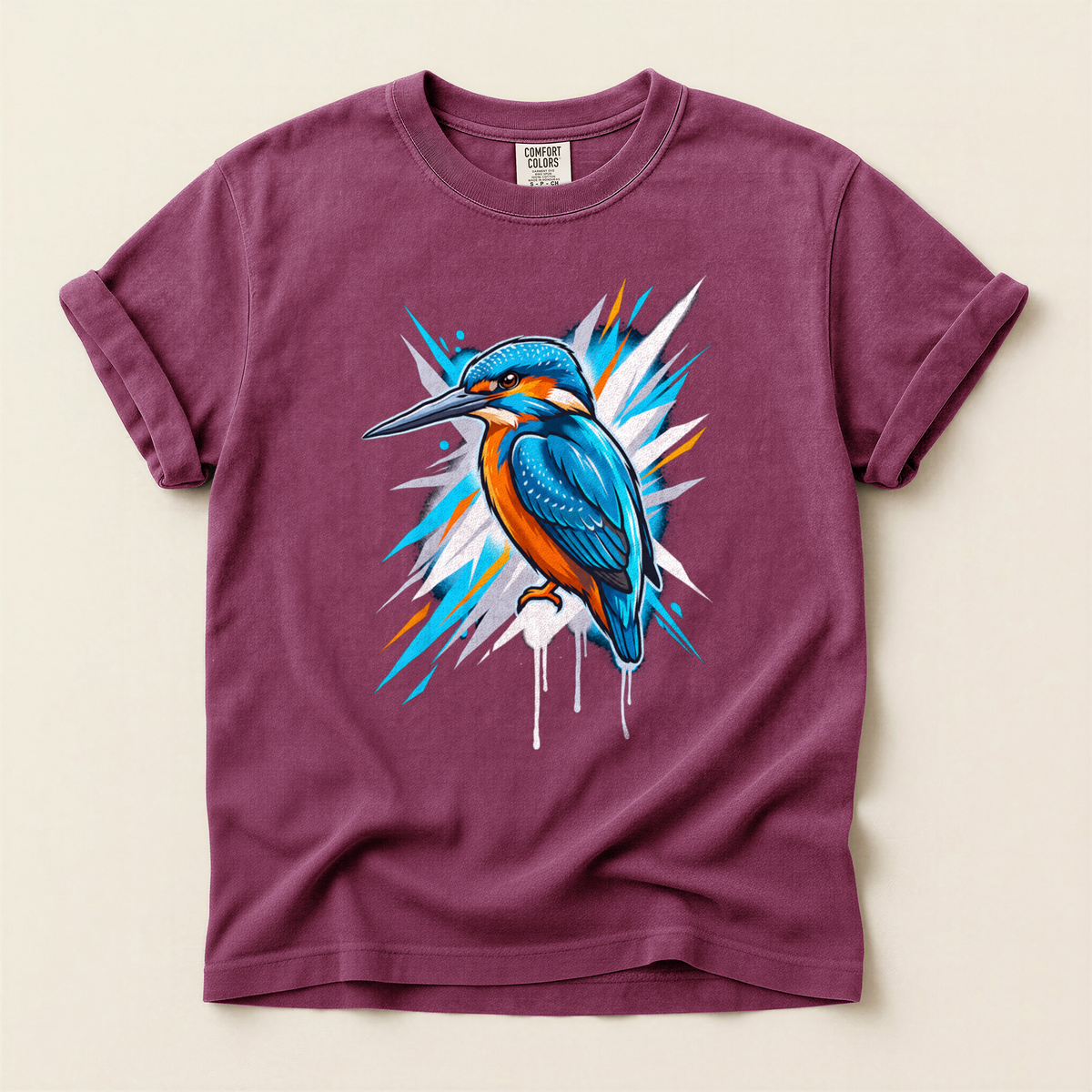 Kingfisher Street Art - Berry