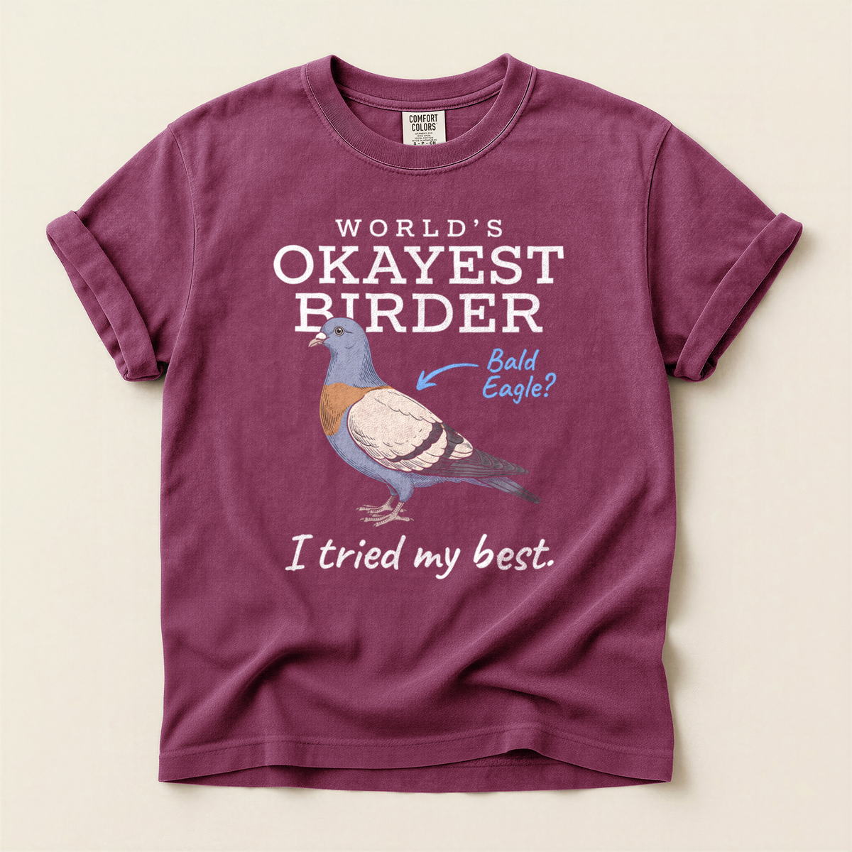 Worlds Okayest Birder - Berry