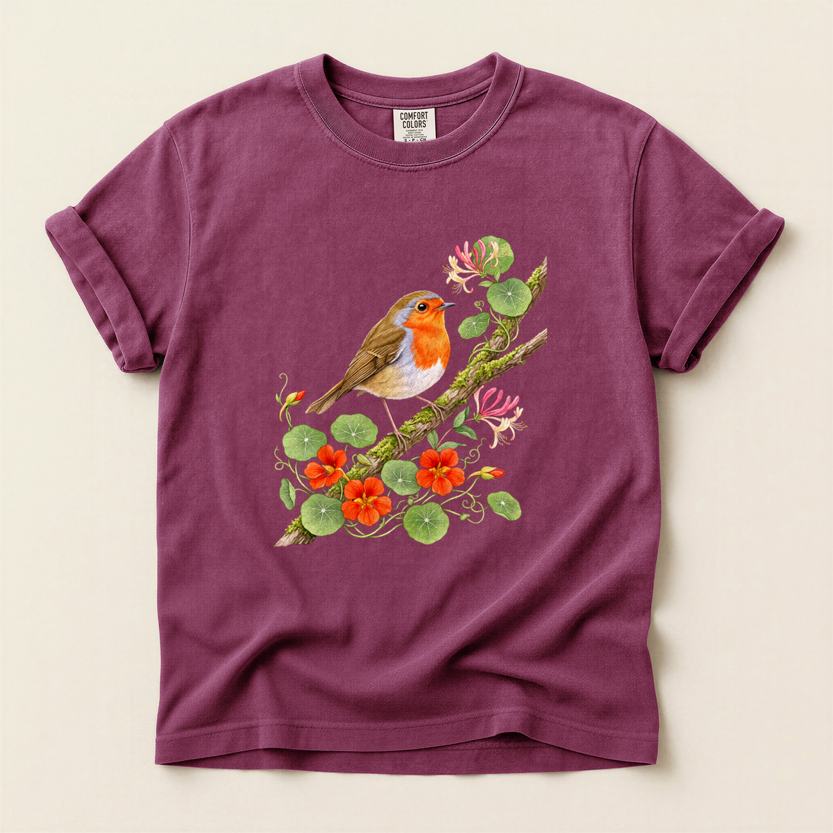 Robin Nasturtium Branch - Berry