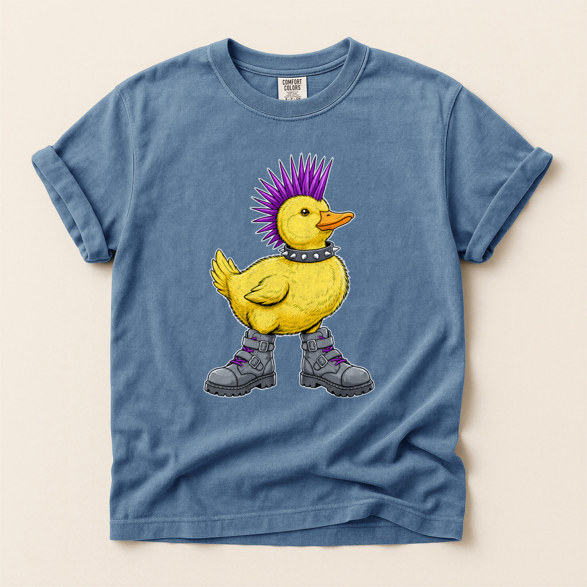 Punk Duckling Boots - Blue Jean