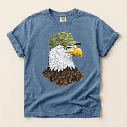 Eagle Army Cap - Blue Jean