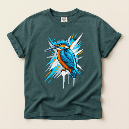 Kingfisher Street Art - Blue Spruce