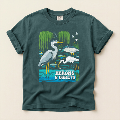 Herons And Egrets - Blue Spruce