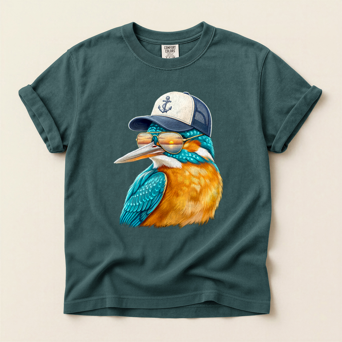 Kingfisher Trucker Cap - Blue Spruce